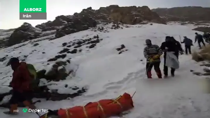 Doce monta&ntilde;eros muertos y tres desaparecidos en las avalanchas en el norte de Ir&aacute;n