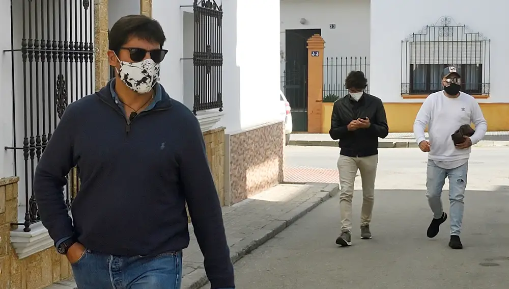 Los tres hermanos Fran, Cayetano y Kiko Rivera