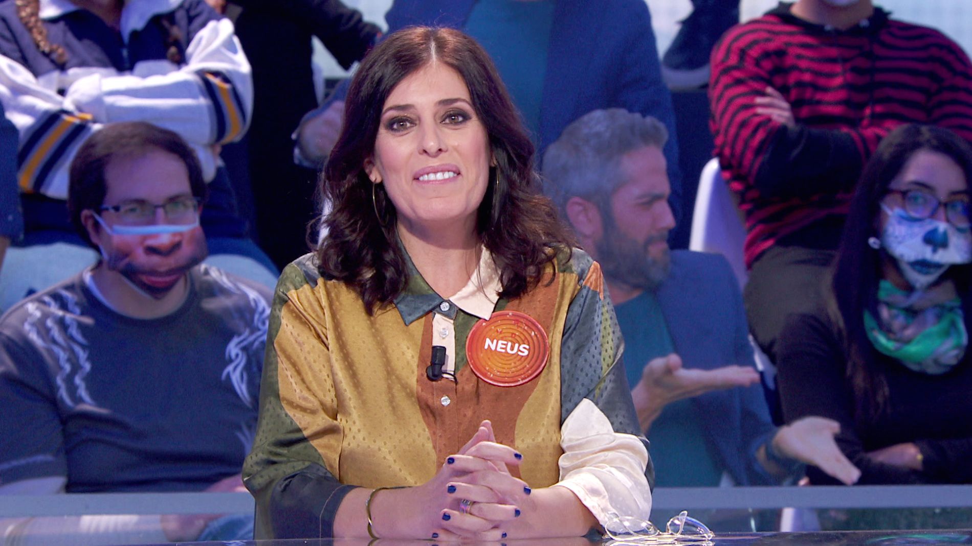 Neus Sanz revela el "gran descubrimiento" del regreso de 'Los hombres de Paco' y manda un emotivo beso desde 'Pasapalabra'