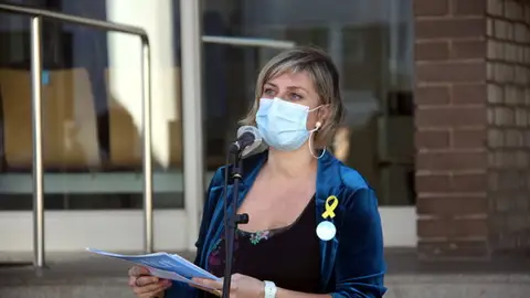 Alba Vergés, en una imatge d'arxiu Alba Vergés, en una imatge d'arxiu