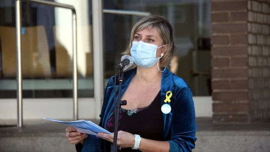 Alba Vergés, en una imatge d'arxiu Alba Vergés, en una imatge d'arxiu