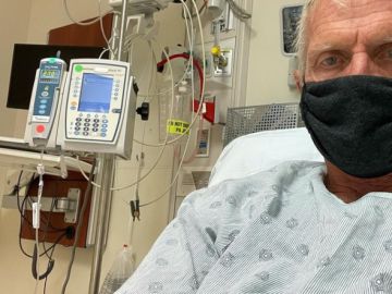Greg Norman, en un hospital de Florida