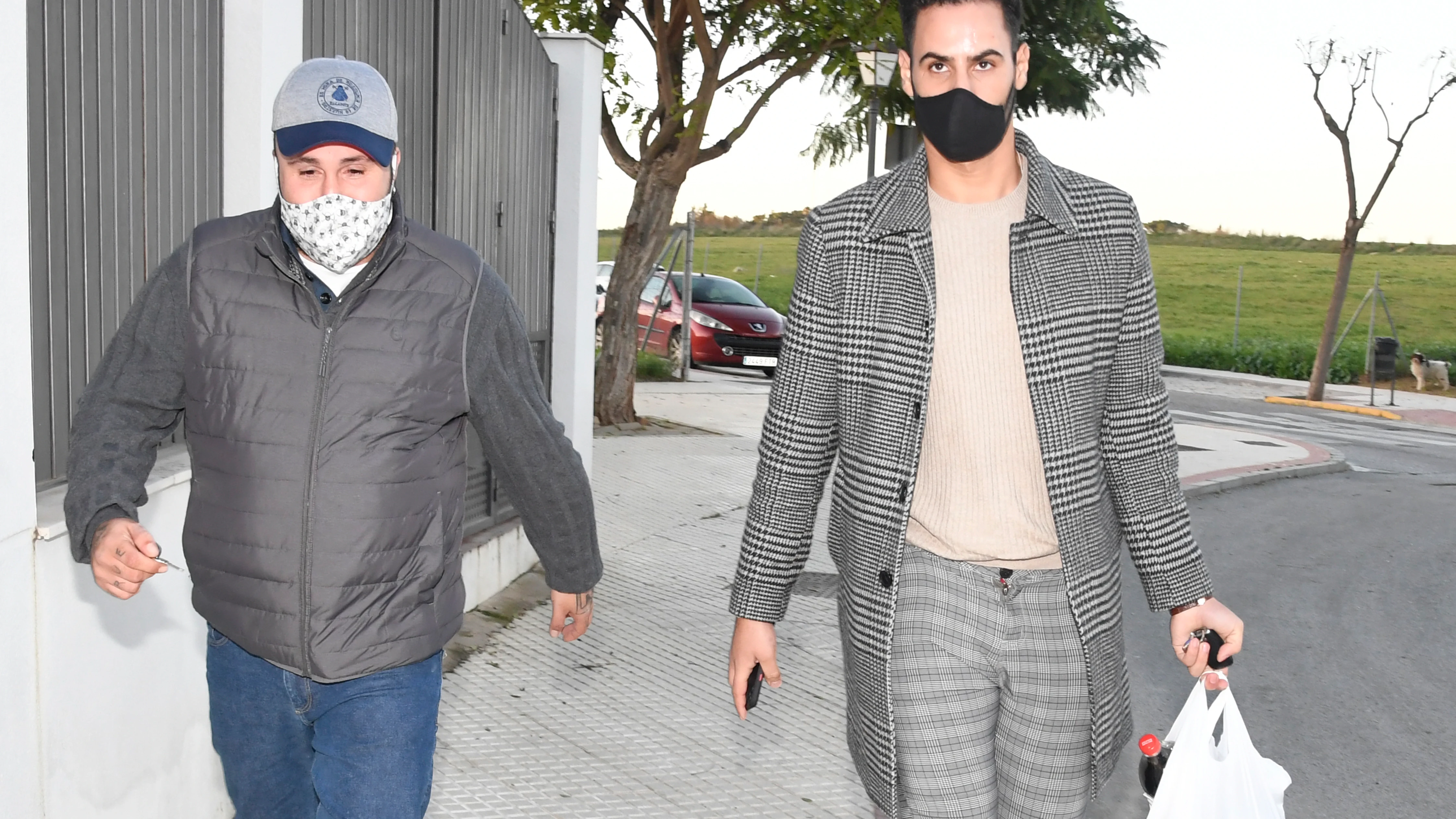 Kiko Rivera y el novio de su hermana Isa Pantoja, Asraf Beno Kiko Rivera y el novio de su hermana Isa Pantoja, Asraf Beno