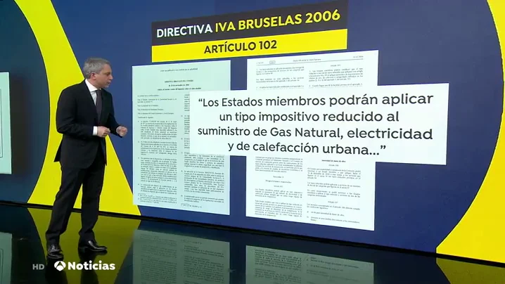 El documento de la Uni&oacute;n Europea que demuestra que el Gobierno puede bajar el IVA a la luz 