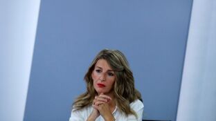 La ministra de Trabajo, Yolanda D&iacute;az