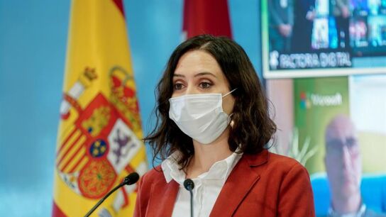La presidenta de la Comunidad de Madrid, Isabel D&iacute;az Ayuso