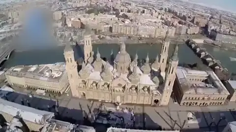 Zaragoza nevada por Filomena Zaragoza nevada por Filomena