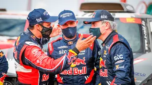 Al Attiyah, Peterhansel y Carlos Sainz, los tres primeros del Dakar Al Attiyah, Peterhansel y Carlos Sainz, los tres primeros del Dakar