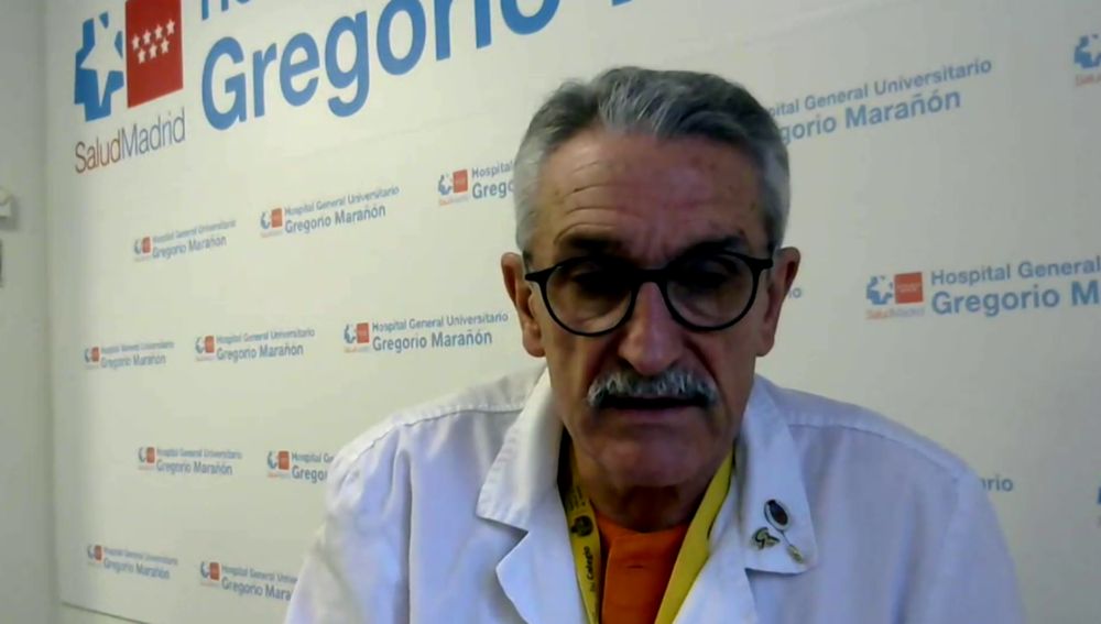 José Eugenio Guerrero, médico en el hospital Gregorio Marañón habla en Antena 3 Noticias sobre el coronavirus