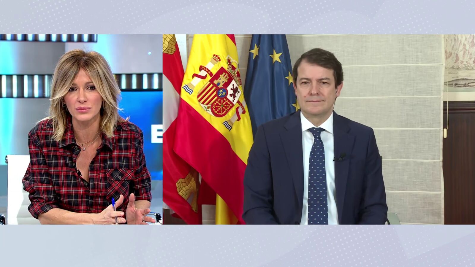 Alfonso Fernández Mañueco pide a la población que 