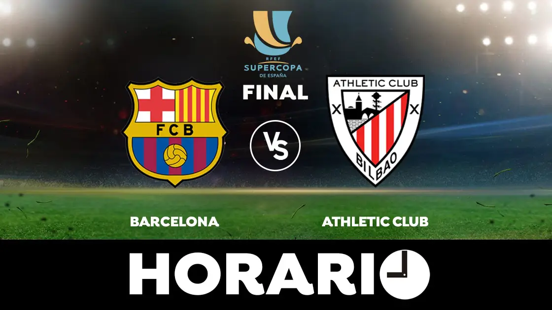 Barcelona - Athletic Club: Horario, alineaciones y dónde ver el partido en directo | Supercopa de España Barcelona - Athletic Club: Horario, alineaciones y dónde ver el partido en directo | Supercopa de España
