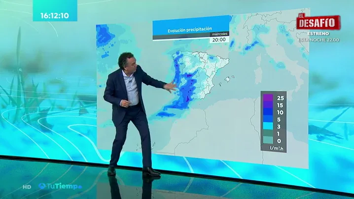 La previsi&oacute;n del tiempo hoy: Contin&uacute;an las heladas en el centro de Espa&ntilde;a a -10&ordm;C
