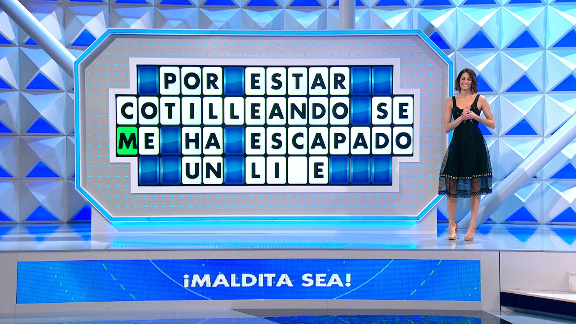 Bloqueados a falta de una consonante: El desliz de tres concursantes de &lsquo;La ruleta de la suerte&rsquo;