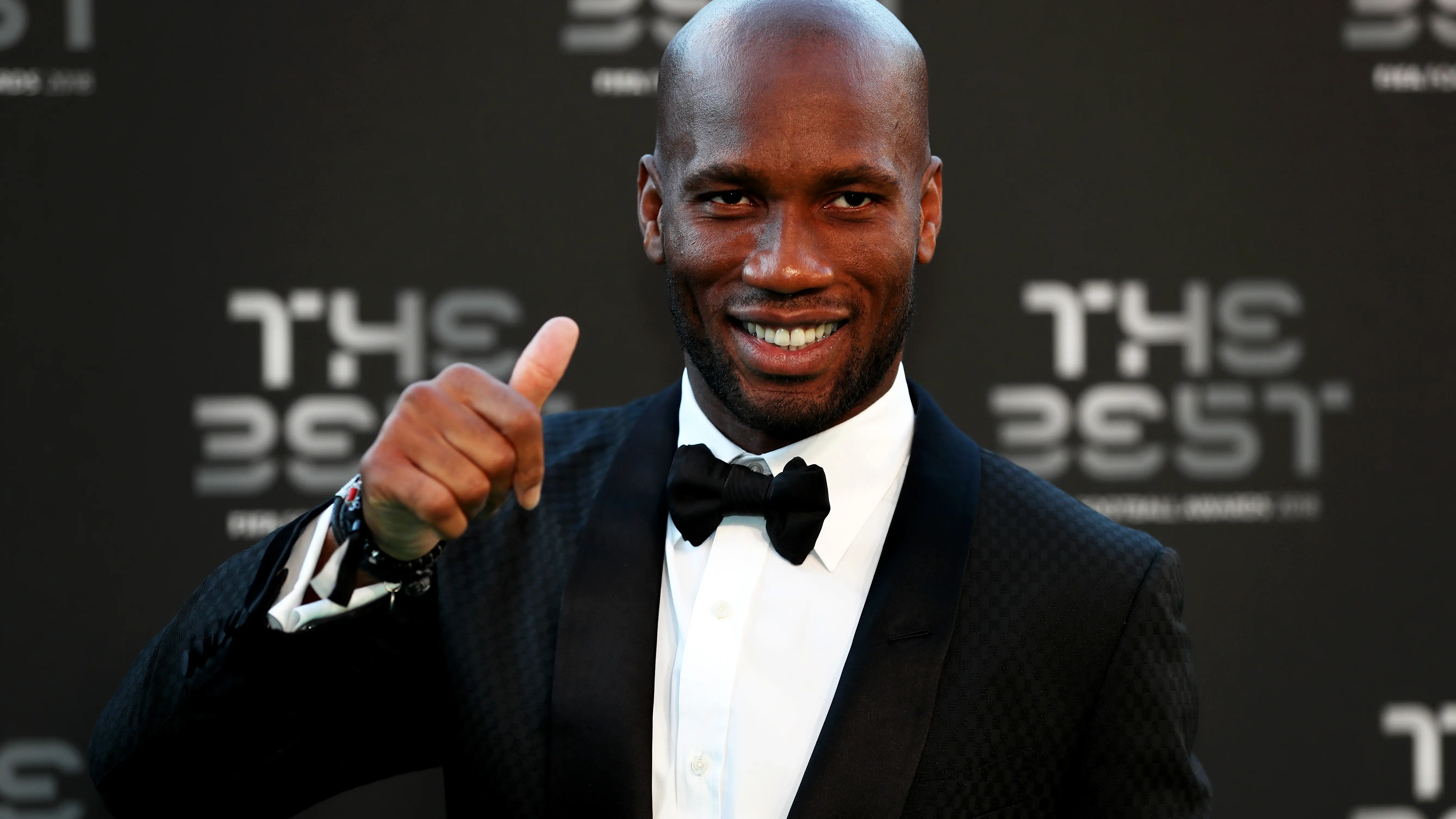 Didier Drogba, en la gala 'The Best' Didier Drogba, en la gala 'The Best'