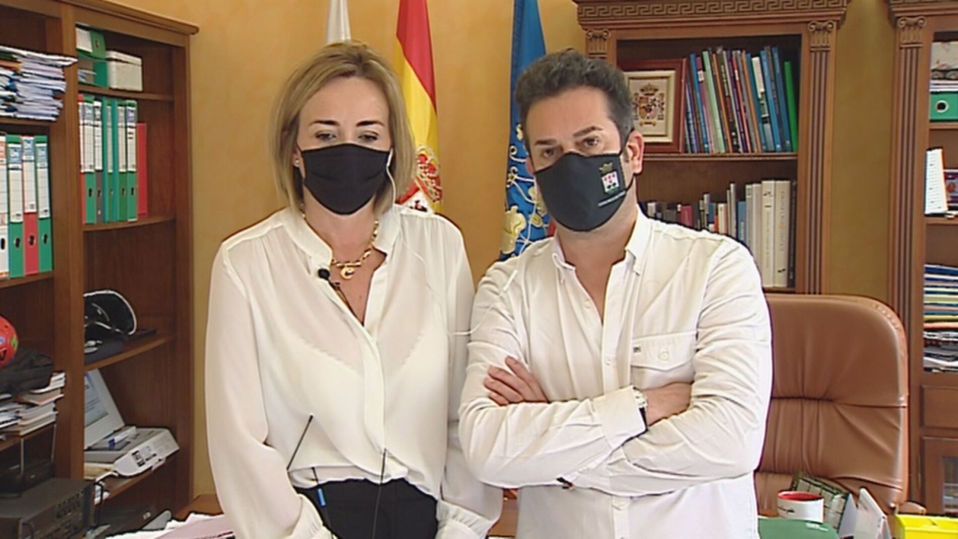 Pol&eacute;mica alcaldes vacunados.