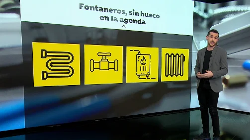 Se dispara la demanda de fontaneros tras el temporal Filomena: numerosas tuber&iacute;as congeladas y calderas rotas 