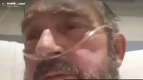 Impactante relato del doctor Miguel Casañ, en la UCI tras contagiarse él y toda su familia Impactante relato del doctor Miguel Casañ, en la UCI tras contagiarse él y toda su familia