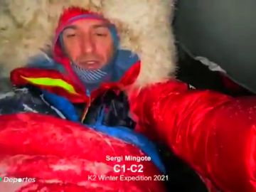 Sergi Mingote, el único español en el grupo de alpinistas que buscan la hazaña de subir el K2 en invierno