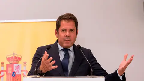 El presidente de CEPYME, Gerardo Cuerva, hablando sobre los ERTE El presidente de CEPYME, Gerardo Cuerva, hablando sobre los ERTE