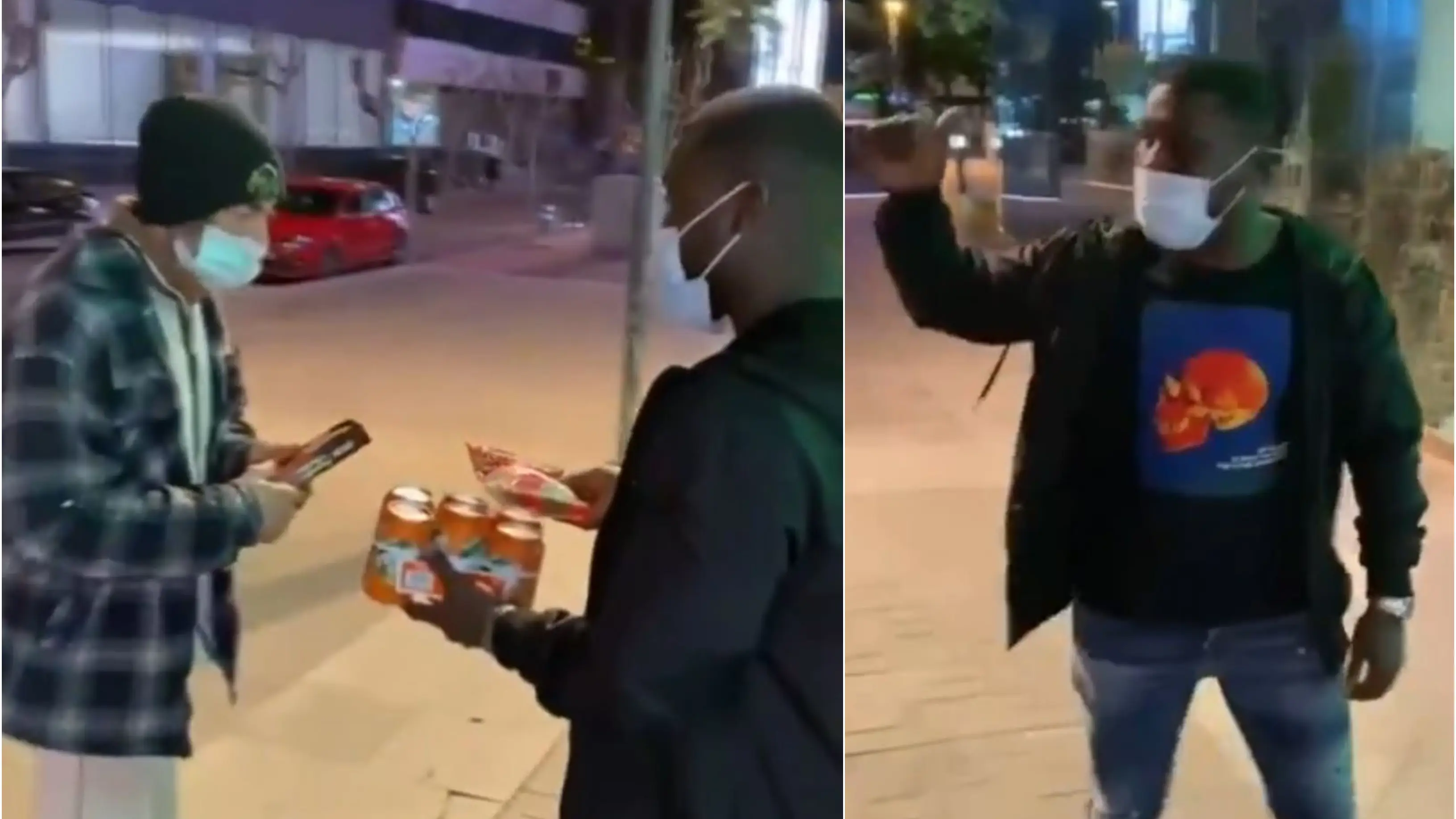 El gesto solidario de Drenthe en Murcia que enamora a las redes sociales El gesto solidario de Drenthe en Murcia que enamora a las redes sociales