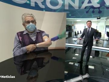 Nieves Cabo estrena la segunda fase de vacunación contra el coronavirus en residencias en Galicia