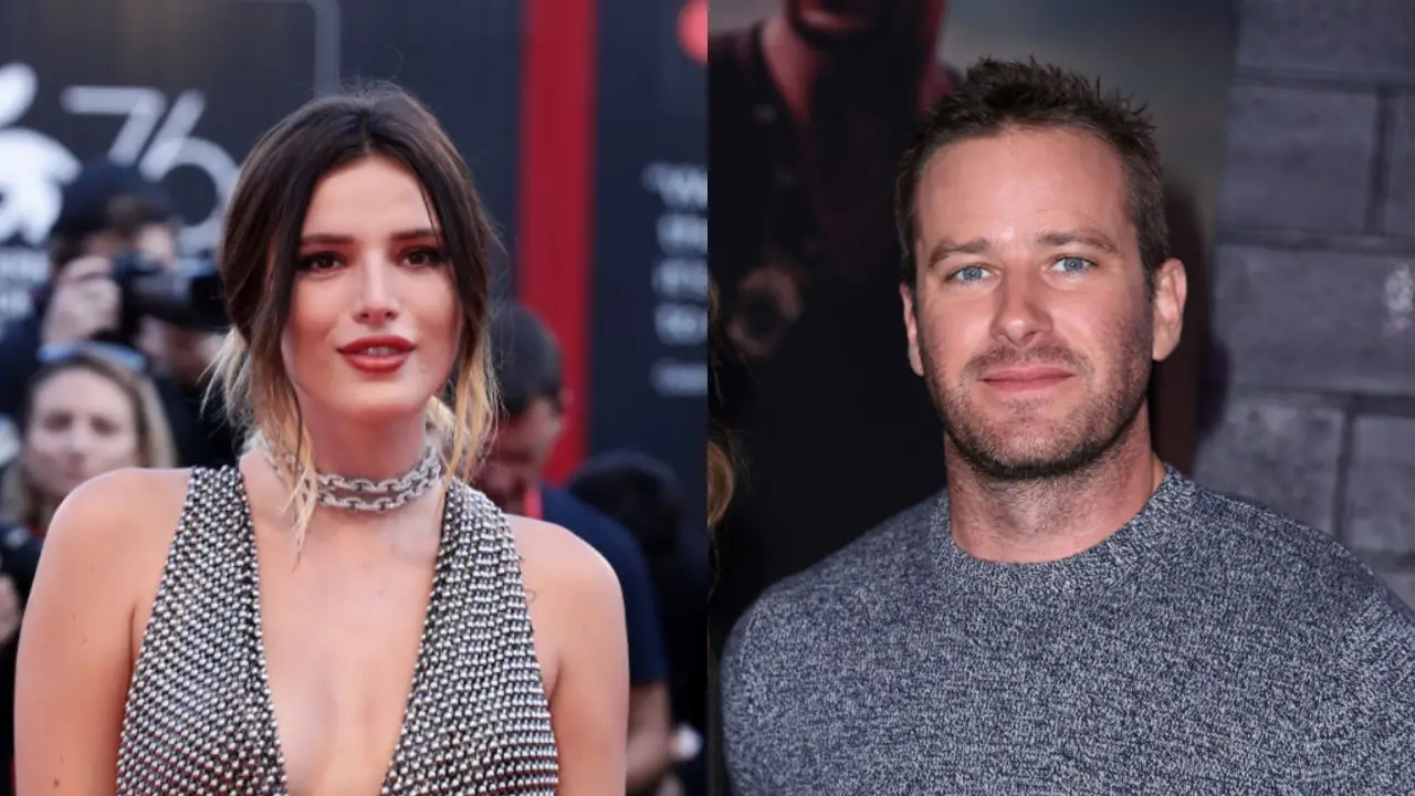 Bella Thorne sale en defensa de Armie Hammer tras la polémica sobre sus presuntas fantasías caníbales