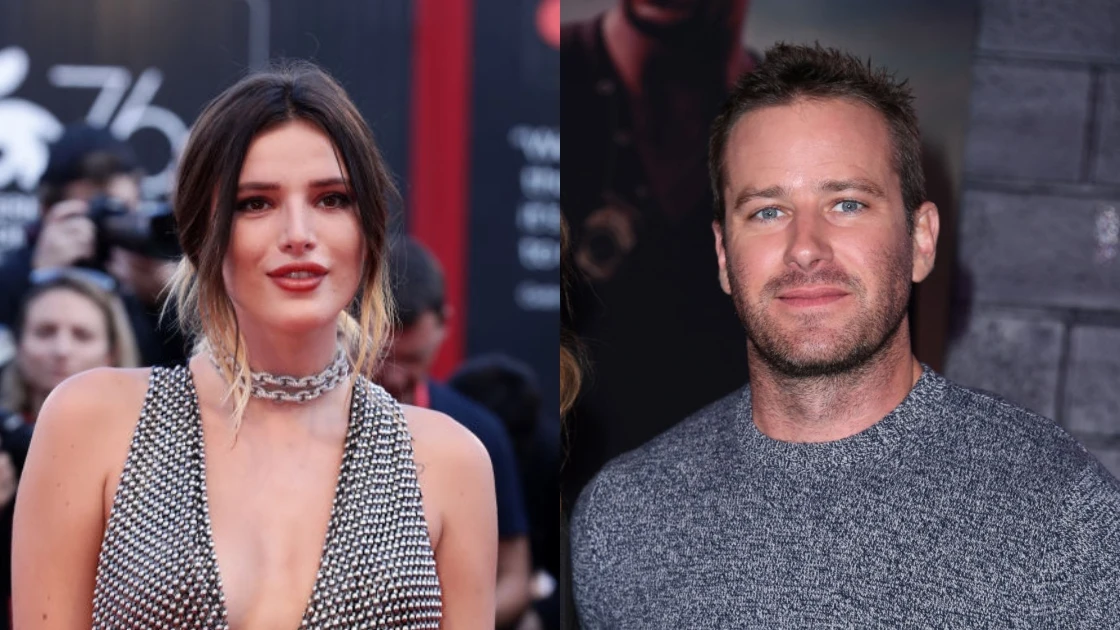 Bella Thorne y Armie Hammer Bella Thorne y Armie Hammer