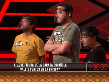 Una regla sobre el juego de la brisca trunca el bote de 'La liga de los millonarios' de '¡Boom!' a 'Los dispersos' Una regla sobre el juego de la brisca trunca el bote de 'La liga de los millonarios' de '¡Boom!' a 'Los dispersos'