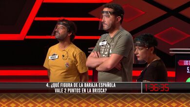Una regla sobre el juego de la brisca trunca el bote de 'La liga de los millonarios' de '¡Boom!' a 'Los dispersos'