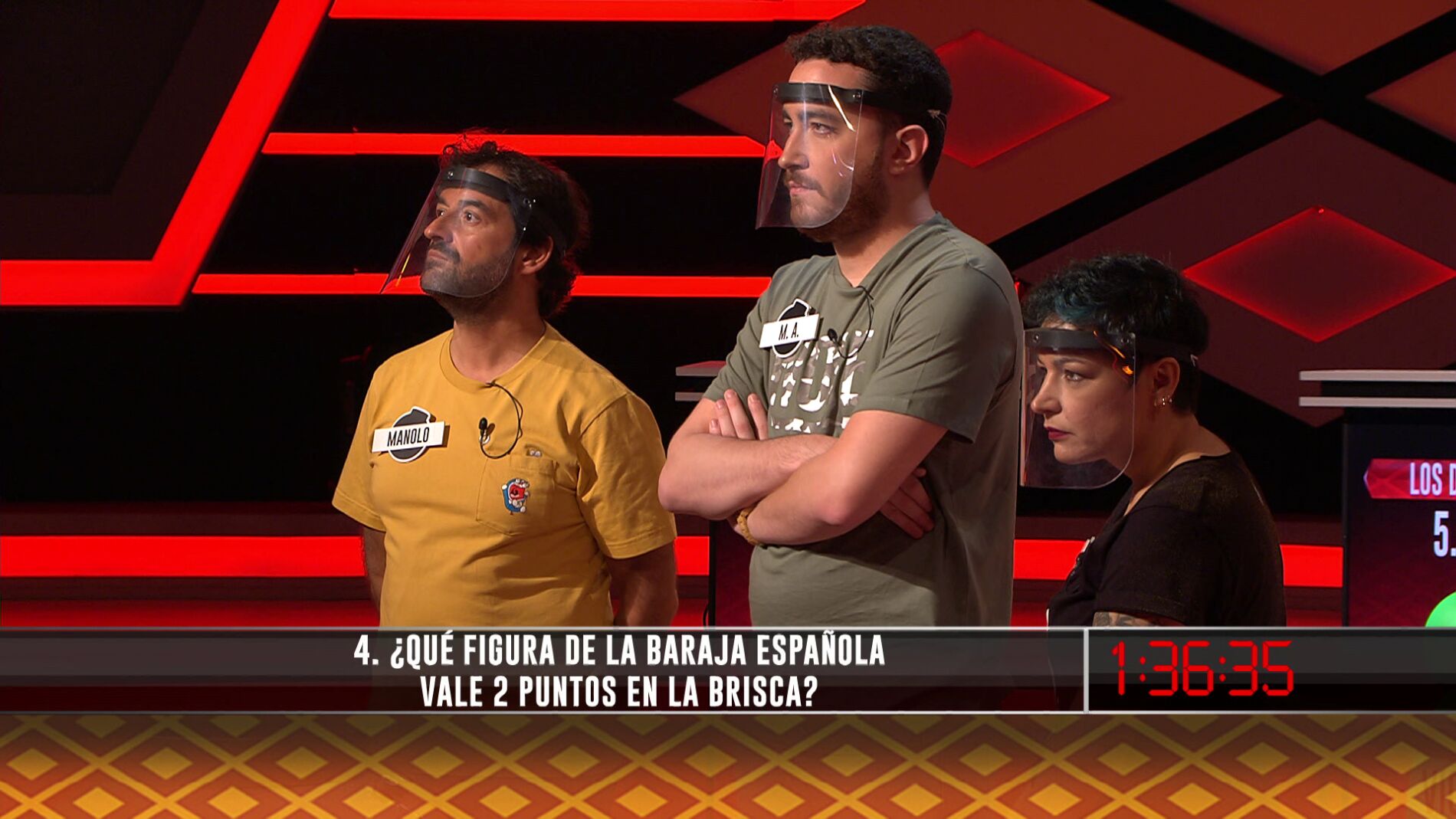 Una regla sobre el juego de la brisca trunca el bote de 'La liga de los millonarios' de '&iexcl;Boom!' a 'Los dispersos'