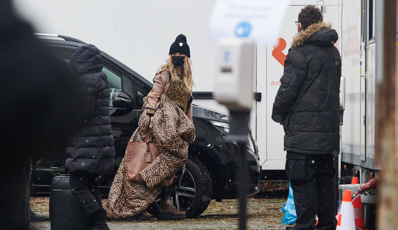 A Heidi Klum le pirra el 'animal print'