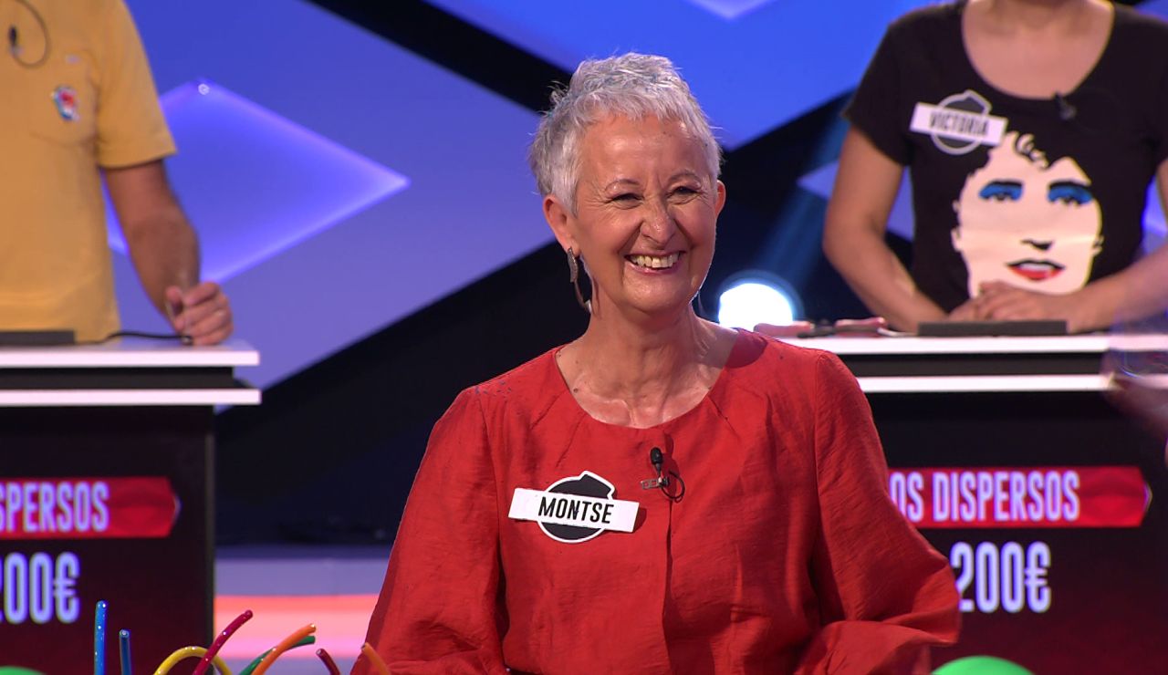 La suerte sonríe a Montse, de 'Los caligaris': su trabajo le otorga la respuesta correcta a una difícil pregunta de '¡Boom!' La suerte sonríe a Montse, de 'Los caligaris': su trabajo le otorga la respuesta correcta a una difícil pregunta de '¡Boom!'