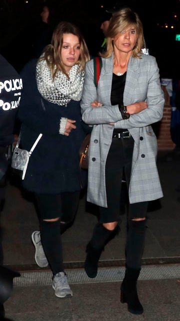 Zayra Gutiérrez y su madre, Arancha de Benito 