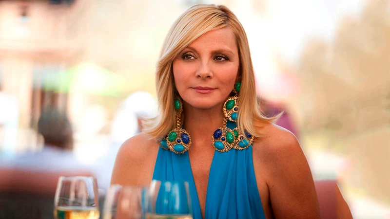 Kim Cattrall como Samantha en 'Sexo en Nueva York'