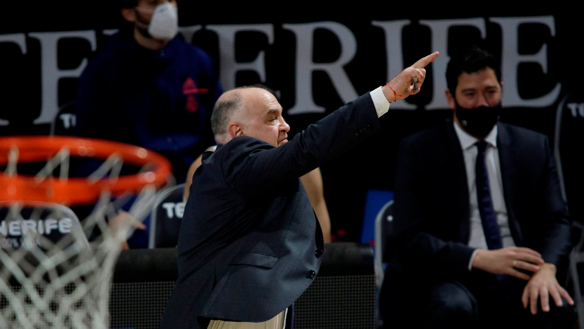 Pablo Laso, entrenador del Real Madrid Pablo Laso, entrenador del Real Madrid