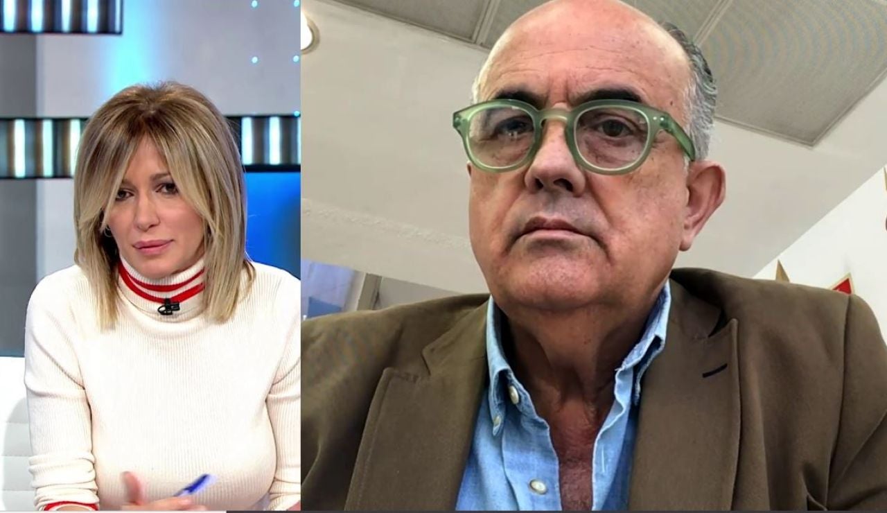 Antonio Zapatero en Espejo Público. Antonio Zapatero en Espejo Público.