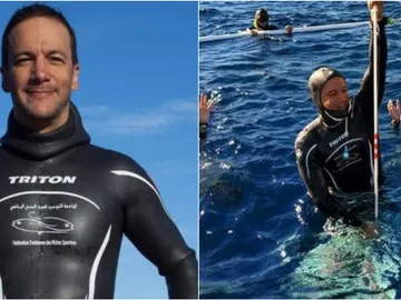 Walid Boudhiaf y su nuevo récord del mundo de apnea Walid Boudhiaf y su nuevo récord del mundo de apnea