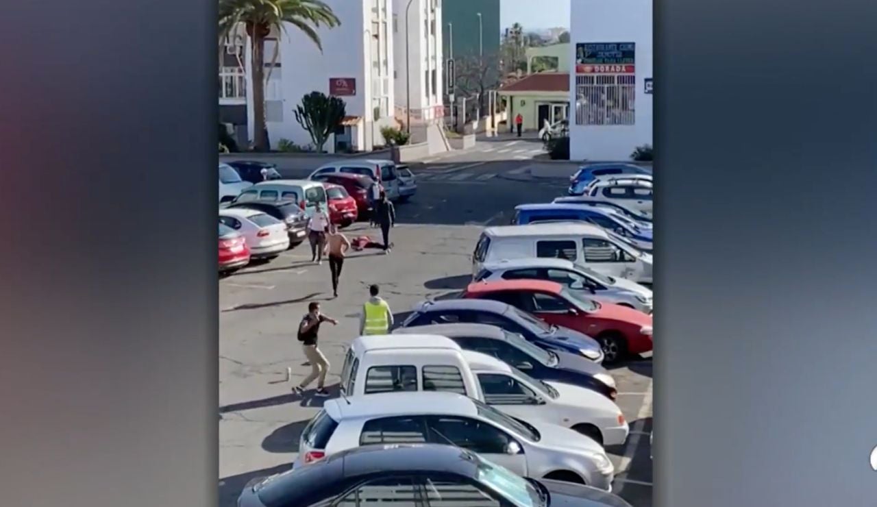 Peleas de inmigrantes en Canarias Peleas de inmigrantes en Canarias