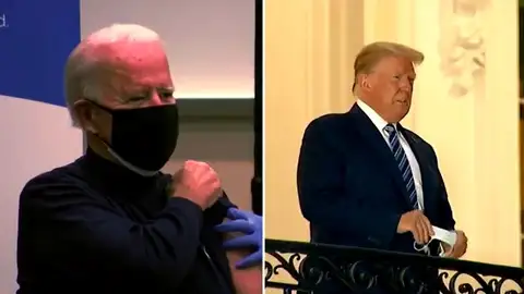 Joe Biden y Donald Trump Joe Biden y Donald Trump