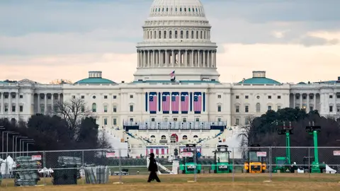 El Capitolio, en Washington, lugar de la toma de posesión de Joe Biden El Capitolio, en Washington, lugar de la toma de posesión de Joe Biden