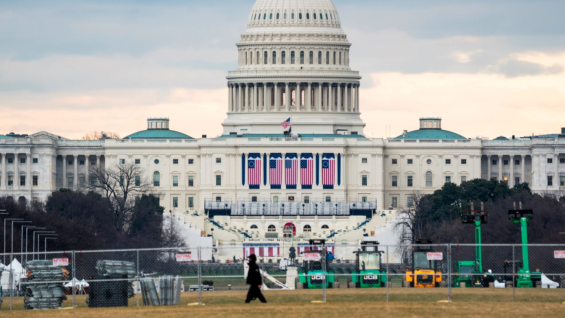 El Capitolio, en Washington, lugar de la toma de posesión de Joe Biden El Capitolio, en Washington, lugar de la toma de posesión de Joe Biden