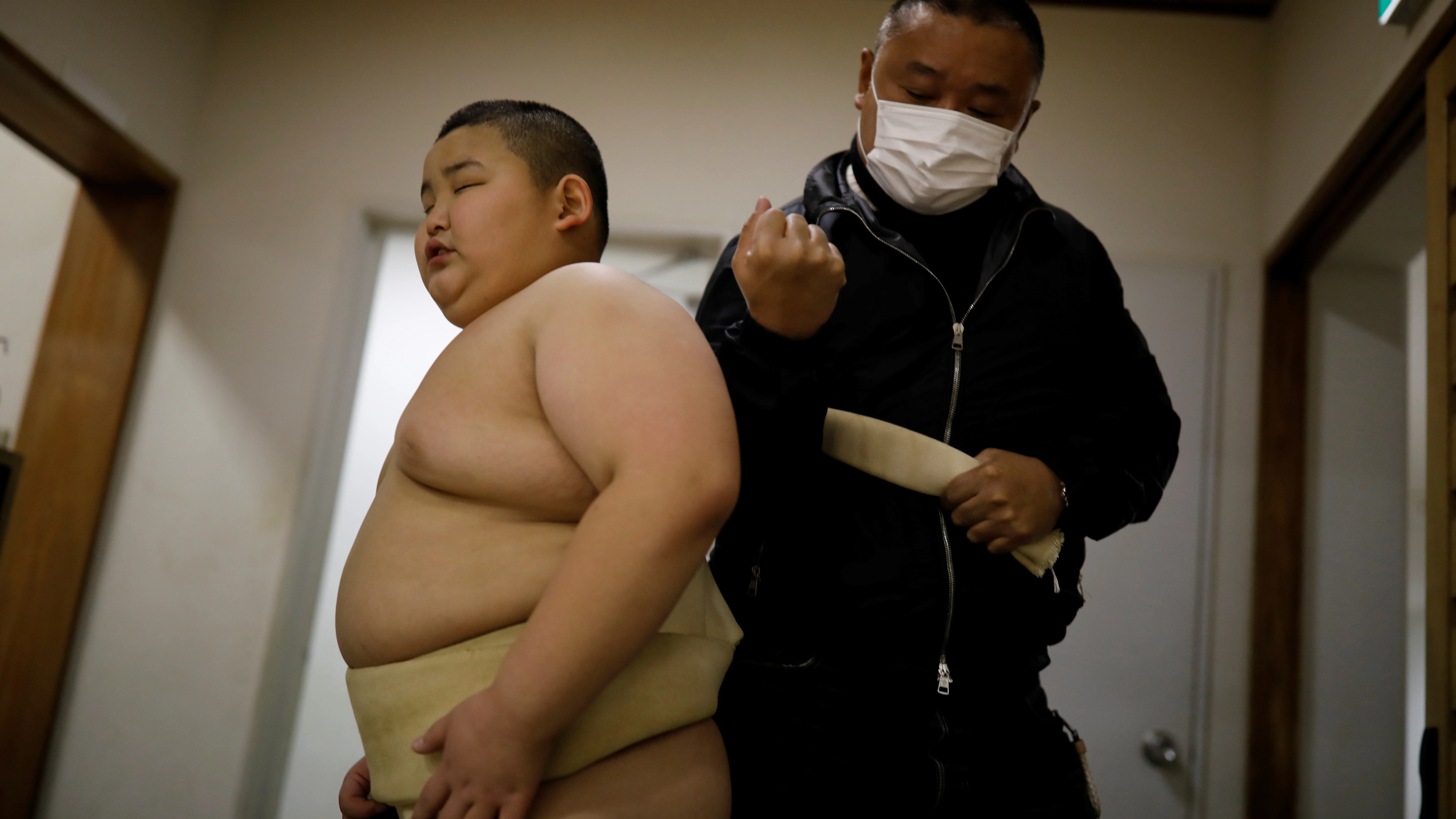 Kyuta Kumagai, la joven promesa del sumo Kyuta Kumagai, la joven promesa del sumo