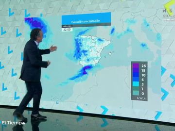 La previsión del tiempo hoy: alerta en 11 comunidades por lluvias, viento y deshielo