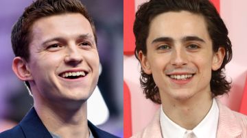 Tom Holland y Timothée Chalamet