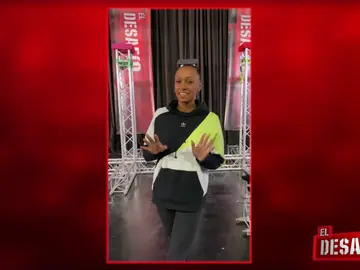 Los nervios de Ana Peleteiro durante los ensayos Los nervios de Ana Peleteiro durante los ensayos