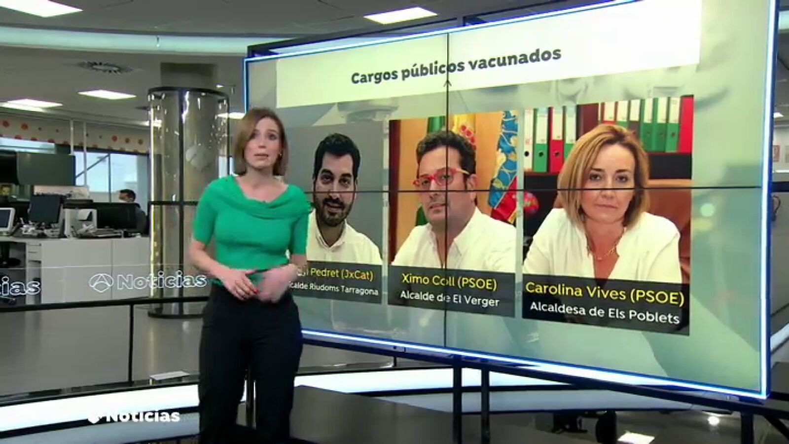 8 alcaldes y 4 concejales, la lista de cargos públicos vacunados de coronavirus antes de tiempo
