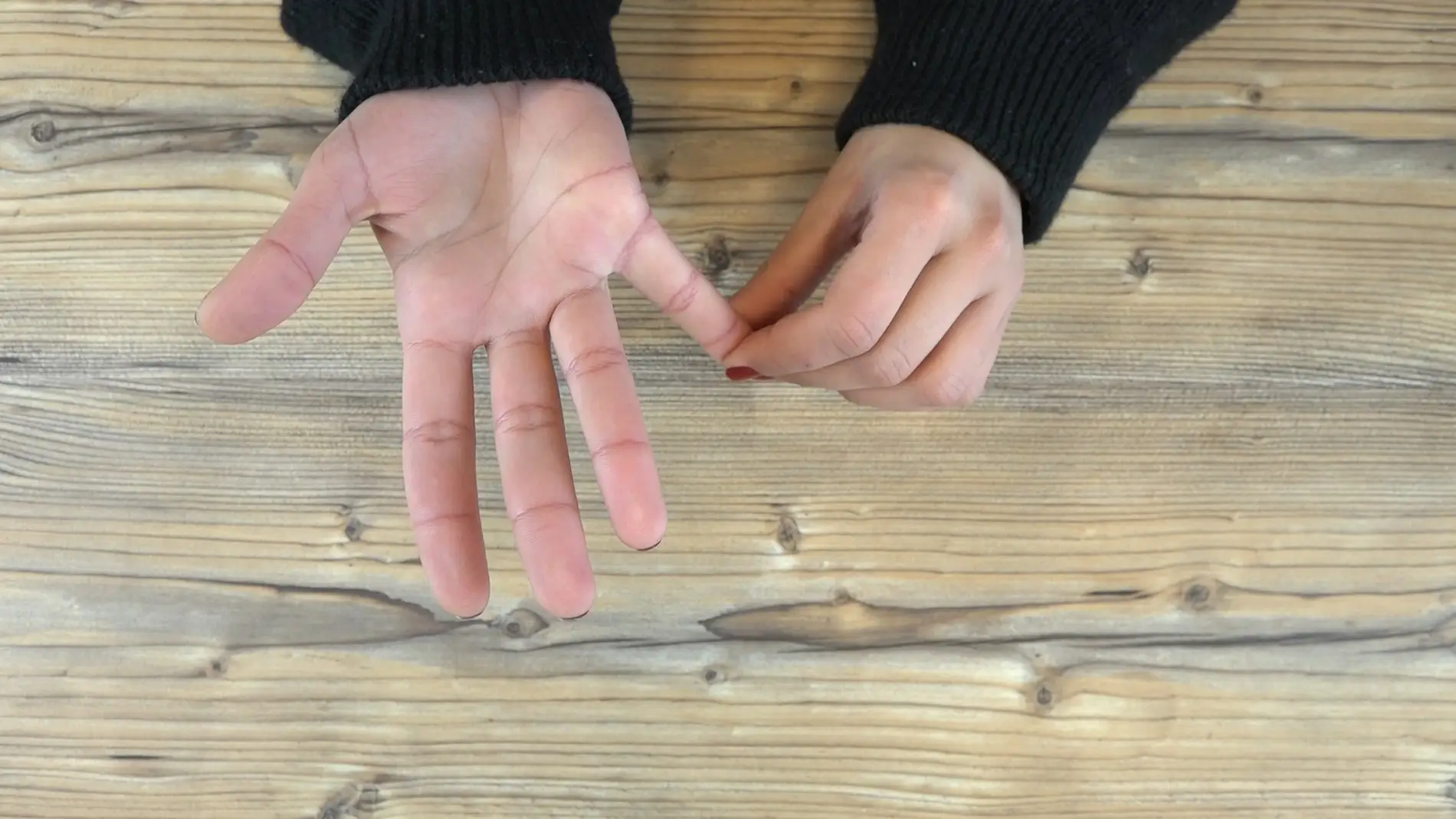Ejercicios circulación de las manos