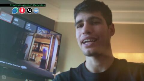 Carlos Alcaraz, confinado en un hotel en Australia: "Sab&iacute;amos que pod&iacute;a pasar y hay que llevarlo de la mejor forma posible"