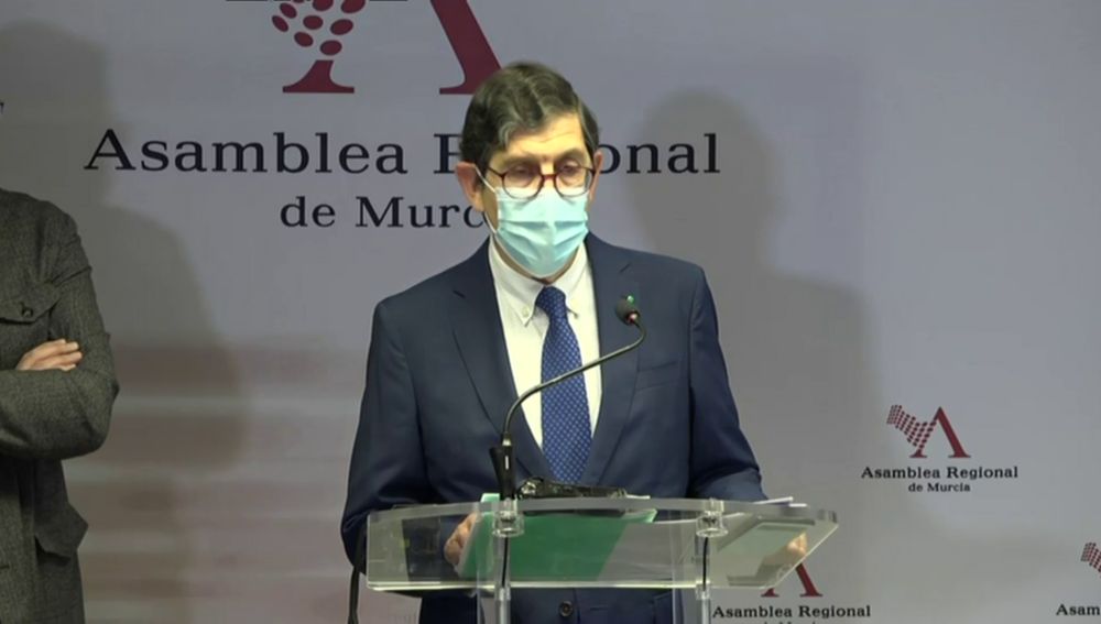 Manuel Villegas, consejero de Salud en Murcia