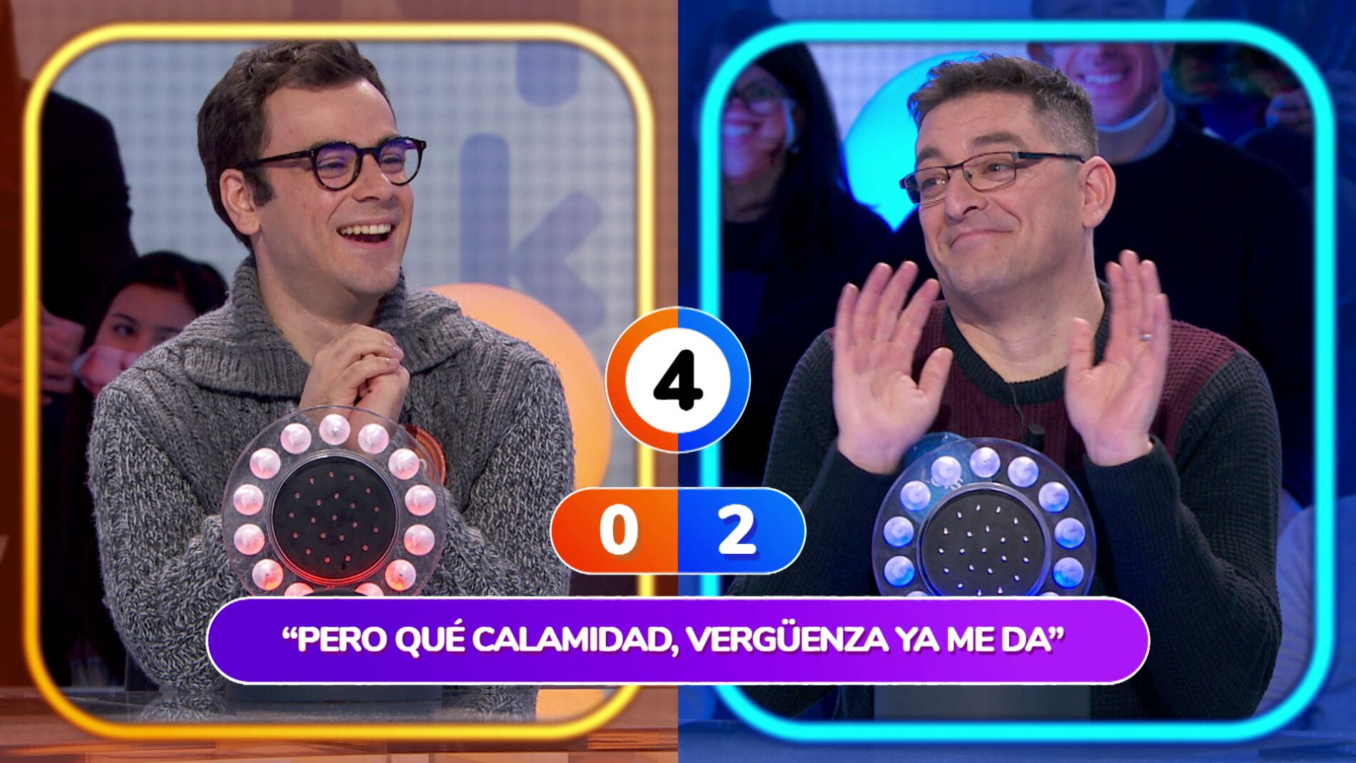 ¡Inaudito! Luis y Pablo evitan el pulsador en ‘La Pista’: “Teníamos la melodía, pero no la letra”